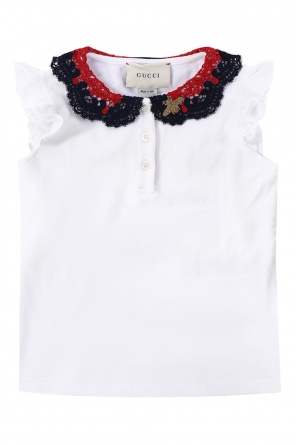 Lace collar top, zdjęcie 1 Lace collar top od Gucci Kids